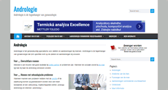 Desktop Screenshot of andrologie.nl