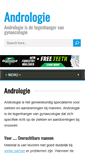 Mobile Screenshot of andrologie.nl